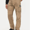 Boss Текстилни панталони Sapp NFL 50525922 Бежов Relaxed Fit за Мъже цена