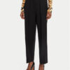 Balmain Текстилни панталони DF0PQ310WC09 Черен Regular Fit за Жени цена