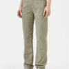 Calvin Klein Jeans Текстилни панталони J20J224852 Зелен Straight Fit за Жени цена