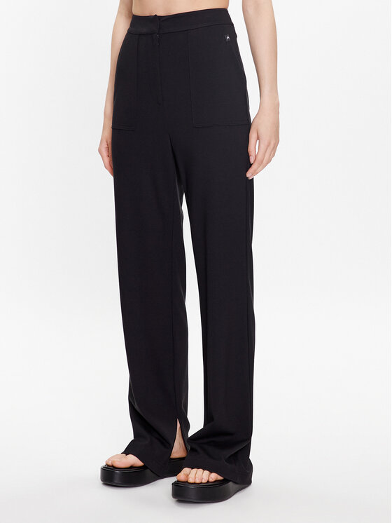 Текстилни панталони Calvin Klein Jeans за Жени цена
