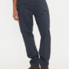 Calvin Klein Jeans Текстилни панталони J30J326263 Син Straight Fit за Мъже цена