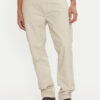 Calvin Klein Jeans Текстилни панталони J30J326263 Бежов Straight Fit за Мъже цена