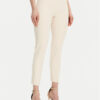 Elisabetta Franchi Текстилни панталони PA-077-51E2-V320 Екрю Regular Fit за Жени цена