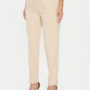 Guess Текстилни панталони W4YB52 WFWX2 Бежов Regular Fit за Жени цена