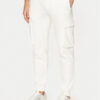 Guess Текстилни панталони Z4YB08 K9V31 Екрю Regular Fit за Мъже цена