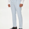 Hugo Текстилни панталони Getlin 242E1X 50513776 Светлосиньо Slim Fit за Мъже цена