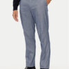 Liu Jo Текстилни панталони QF4232 T2642 Син Slim Fit за Мъже цена