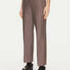 Max Mara Leisure Текстилни панталони Quiete 2426786048 Кафяв Straight Fit за Жени цена