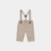 Mayoral Текстилни панталони 1561 Бежов Regular Fit за Момчета цена