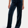 ONLY Текстилни панталони Kayle 15335852 Тъмносин Straight Fit за Жени цена