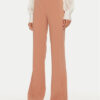 PINKO Текстилни панталони Hulka 100054 7624 Кафяв Regular Fit за Жени цена