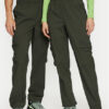Rains Текстилни панталони Tomar Pants Regular 19300 Зелен Regular Fit за Унисекс цена