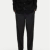 Selected Homme Текстилни панталони 16094358 Черен Tapered Fit за Мъже цена