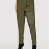 TWINSET Текстилни панталони 211TT2161 Зелен Regular Fit за Жени цена