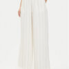 Tamaris Apparel Текстилни панталони Carrara TAW0533 Екрю Wide Leg за Жени цена