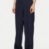 Tommy Hilfiger Текстилни панталони WW0WW43875 Тъмносин Regular Fit за Жени цена