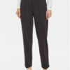 Tommy Hilfiger Текстилни панталони WW0WW43633 Черен Straight Fit за Жени цена