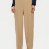 Tommy Hilfiger Текстилни панталони WW0WW43875 Бежов Regular Fit за Жени цена