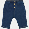 United Colors Of Benetton Текстилни панталони 44LGAF014 Син Regular Fit за Бебета цена