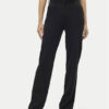 Vero Moda Текстилни панталони Maya 10267718 Черен Straight Fit за Жени цена