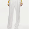 Versace Jeans Couture Текстилни панталони 76HAA111 Бял Slim Fit за Жени цена