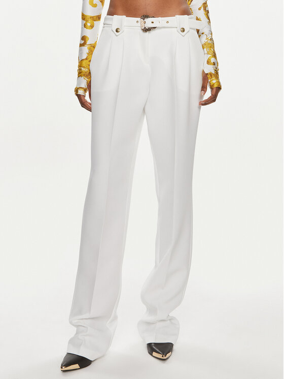 Текстилни панталони Versace Jeans Couture за Жени цена