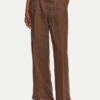 ViCOLO Текстилни панталони TB0793 Кафяв Relaxed Fit за Жени цена