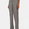 Vila Текстилни панталони Riley 14101013 Сив Regular Fit за Жени цена