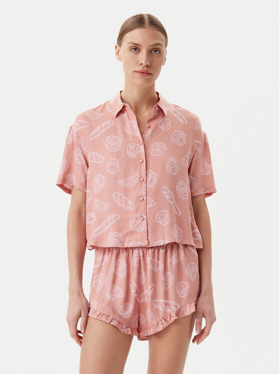 Тениска на пижама Hunkemöller за Жени цена