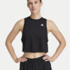 adidas Тениска от техническо трико Train Essentials Boxy Workout JF1025 Черен Regular Fit за Жени цена