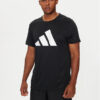adidas Тениска от техническо трико Run It IL7235 Черен Regular Fit цвят на ниска цена