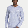 adidas Тениска от техническо трико Own the Run 3-Stripes JD7770 Син Regular Fit за Мъже цена