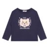 Billieblush Тениска с дълъг ръкав U15A39 Тъмносин Regular Fit за Момичета цена