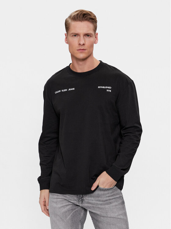 Тениска с дълъг ръкав Calvin Klein Jeans за Мъже цена