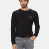 Guess Jeans Тишърт 166061 Черен Classic Fit за Мъже цена
