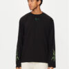 Karl Kani Тениска с дълъг ръкав Small Signature Tribal 60240012 Черен Regular Fit за Мъже цена
