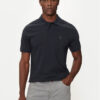 Boss Тениска с яка и копчета Passenger 50507803 Тъмносин Slim Fit за Мъже цена