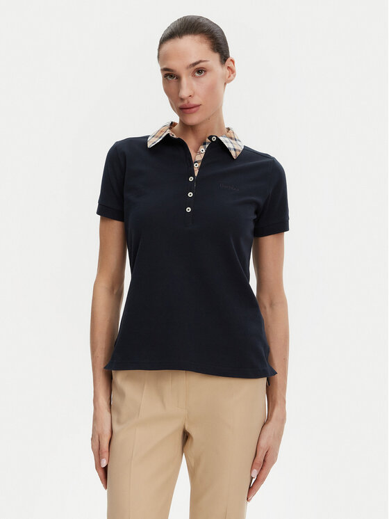 Тениска с яка и копчета Barbour за Жени цена
