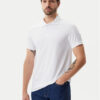 Calvin Klein Jeans Тениска с яка и копчета LV040HM281 Бял Regular Fit за Мъже цена