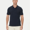 Calvin Klein Тениска с яка и копчета K10K111196 Тъмносин Slim Fit за Мъже цена