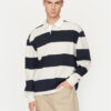 Champion Тениска с яка и копчета 220438 Сив Loose Fit за Мъже цена