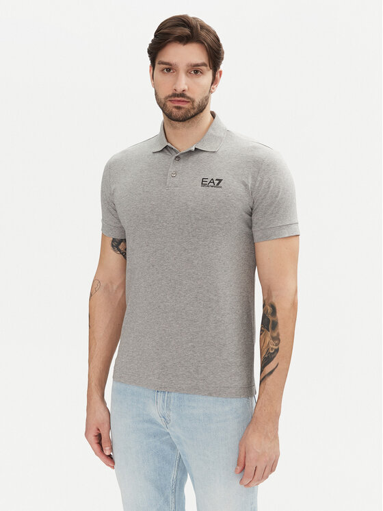 Тениска с яка и копчета EA7 Emporio Armani за Мъже цена