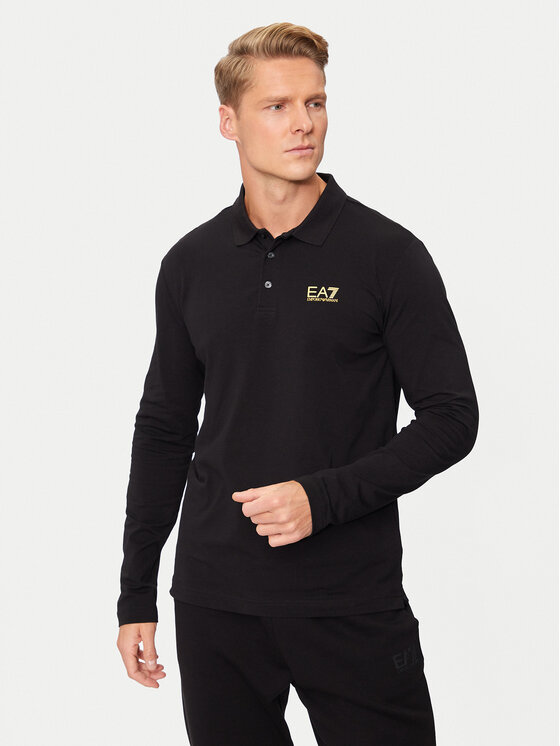 Тениска с яка и копчета EA7 Emporio Armani за Мъже цена