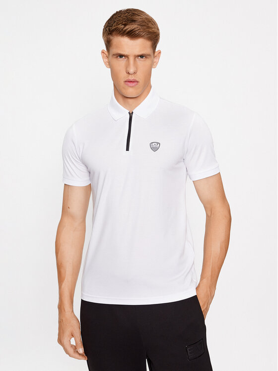 Тениска с яка и копчета EA7 Emporio Armani за Мъже цена