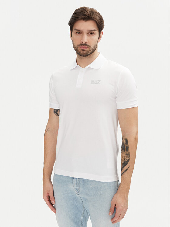 Тениска с яка и копчета EA7 Emporio Armani за Мъже цена