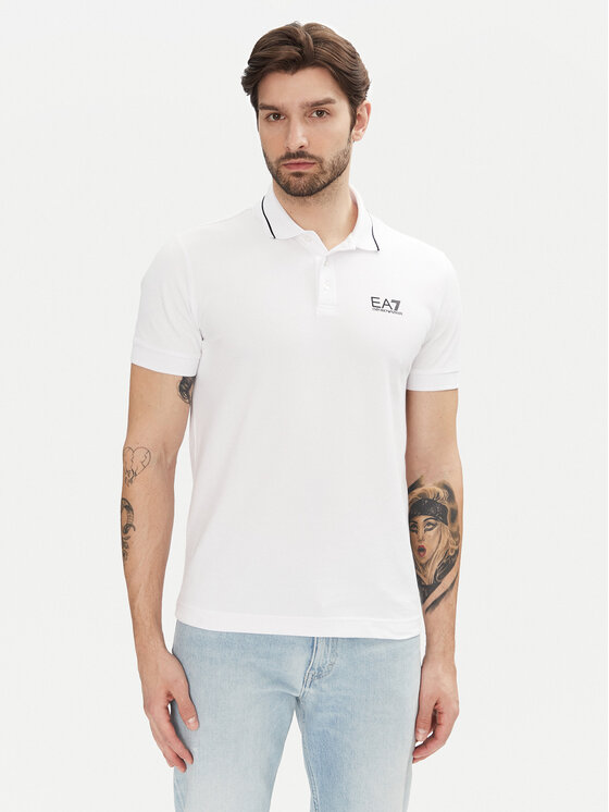 Тениска с яка и копчета EA7 Emporio Armani за Мъже цена