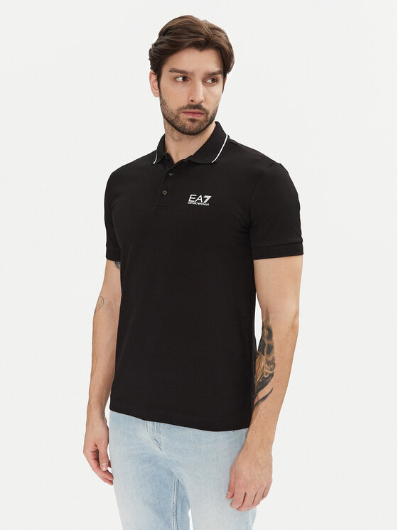 Тениска с яка и копчета EA7 Emporio Armani за Мъже цена
