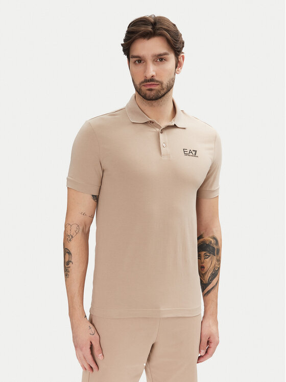 Тениска с яка и копчета EA7 Emporio Armani за Мъже цена