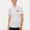 EA7 Emporio Armani Тениска с яка и копчета 3DPF02 PJ5AZ 1100 Бял Regular Fit цвят на ниска цена