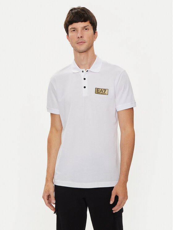 Тениска с яка и копчета EA7 Emporio Armani за Мъже цена